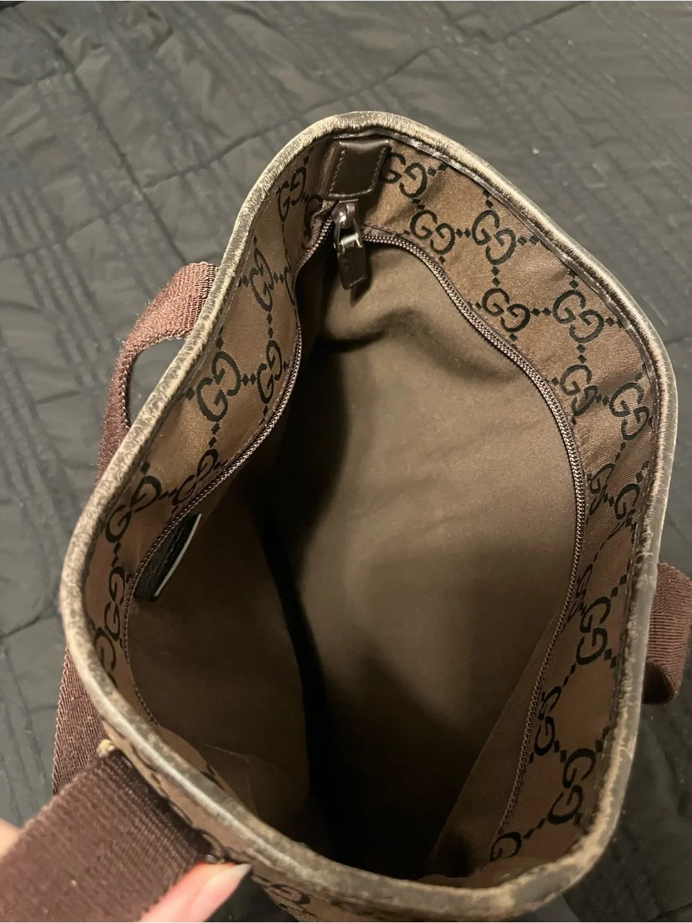 Gucci monogram canvas